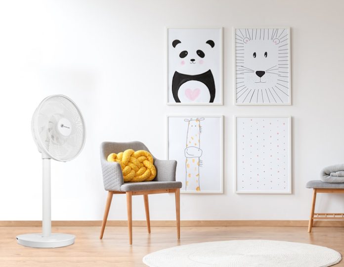 Refresca tu hogar con los ventiladores de Haverland. Imagen lifestyle
