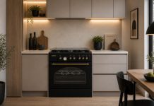 Cocina de gas Corberó CCSF9026NR: potencia, precisión y diseño profesional para el hogar moderno