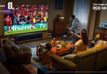 Disfruta con Hisense de la emoción de la FIFA World Cup 2026™