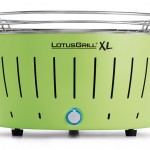 Barbacoa sin humos Lotus Grill verde