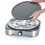 Deliciosos crepes dulces y sabrosas tortitas con la crepera CM 2197 de Severin, desmontable