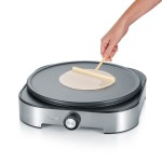 Deliciosos crepes dulces y sabrosas tortitas con la crepera CM 2197 de Severin, elaboración