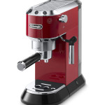 cafetera DeLonghi rojo