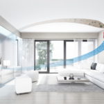 Modern villa interior