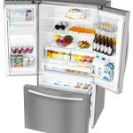 Frigorífico Hisense Multi Door RQ-70 open