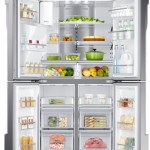 Frigorífico Samusng RF9000, abierto