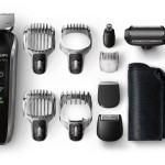 Multibarbero Philips Serie 7000 con sus accesorios