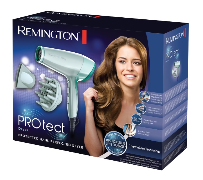 Packaging secador PROtect de Remignton Packaging secador PROtect de Remignton