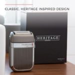 Remington une lo premium con lo vintage en su nueva afeitadora Heritage. Packaging