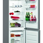 Whirlpool regala frutas y verduras con sus frigoríficos Supreme No Frost, modelo BSNF 9553 OX abierto